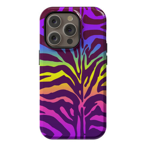Rainbow Zebra Phone Case